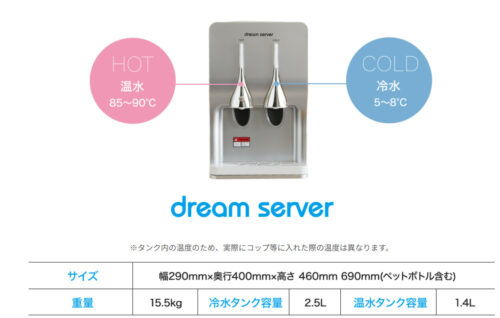 ドリームサーバー温度