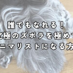 ズボラ　ミニマリスト　アイキャッチ